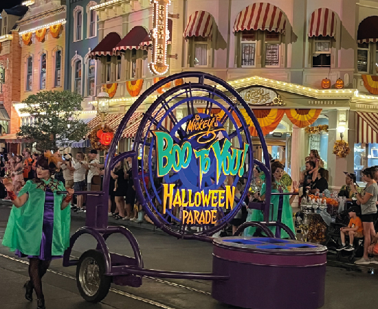 Mickey's Not So Scary Halloween Party - Boo To You Parade 2024